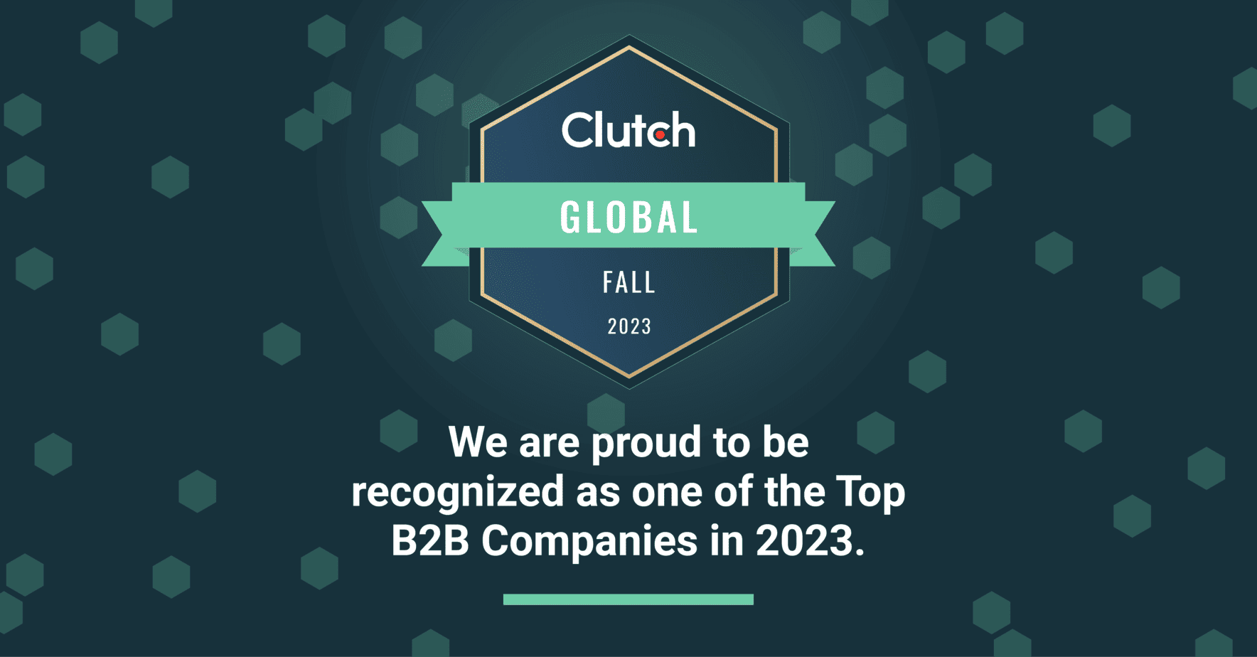 Consonance 2023 Clutch Global Award winner 
