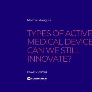 Types of active medical devices - Can we still innovate 